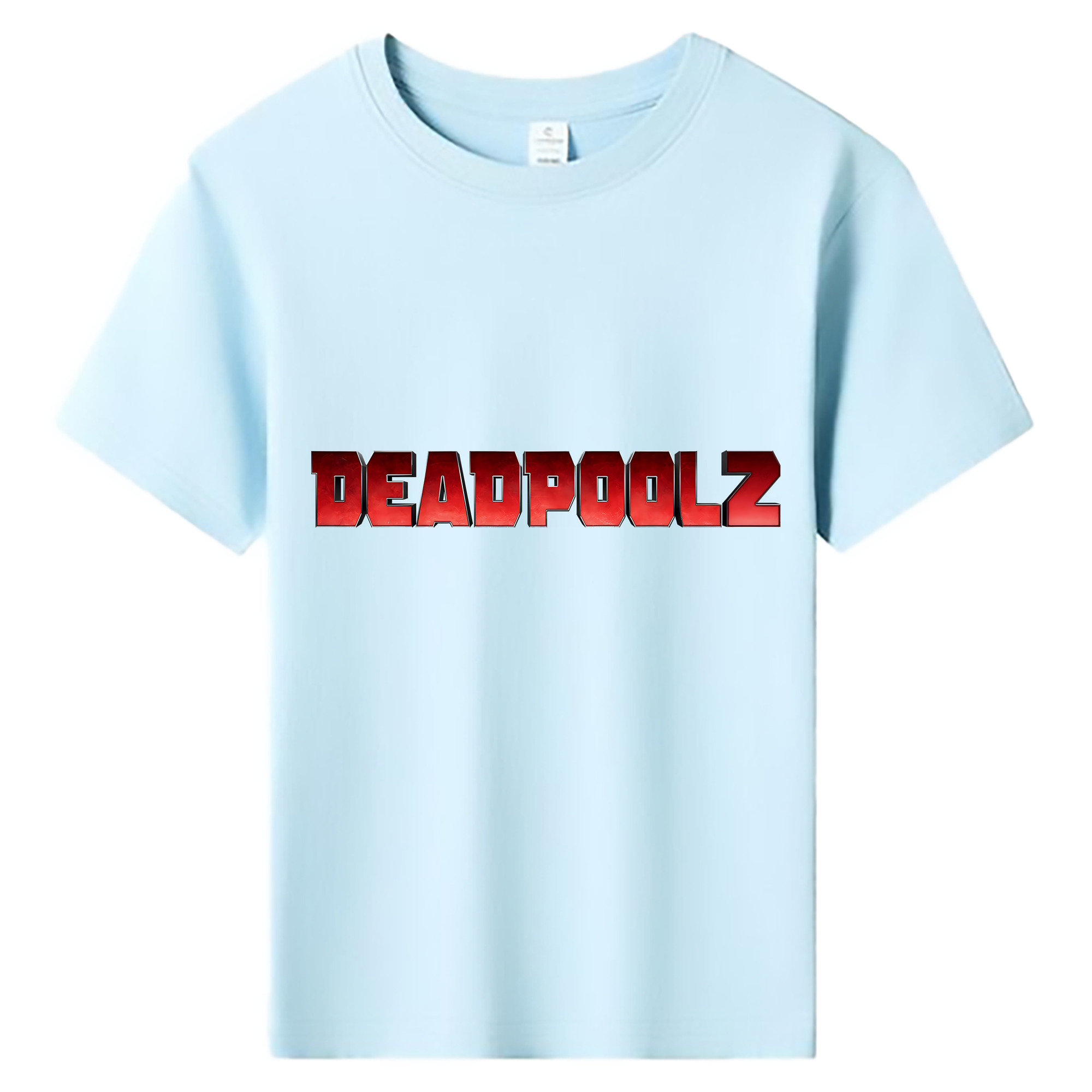 （画像用） Deadpool デッドプール 綿100％キッズTシャツ（フロントプリント）